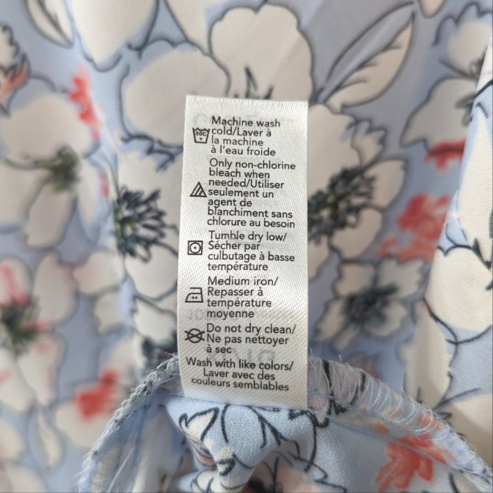 Floral Cami Blouse by George, XL - Picture 5 of 5
